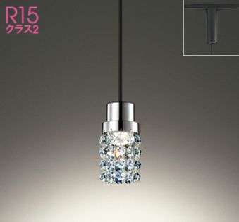 クリスタルガラス オーデリック製ペンダントライト OP252853R OD-0220D-CL