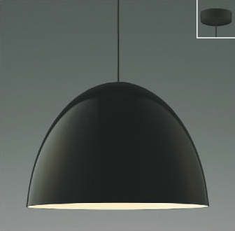 ブラック コイズミ製ペンダントライト AP46939L KO-0180W-BK