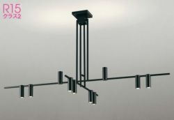 10灯マットブラック オーデリック製シーリングライト OC257155R OD-1741E-BK