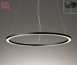 マットブラック Φ1000 オーデリック製ペンダントライト OC257203R OD-1750E-BK