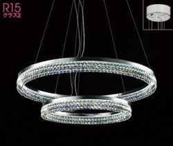 クリスタルガラス Φ1000 オーデリック製ペンダントライト OC257181R OD-1760W-CL