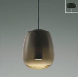 スモークブラウングラデーション コイズミ製ペンダントライト AP54843 KO-1102W-BR