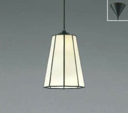 ステンドグラス コイズミ製ペンダントライト AP43053L KO-0881W-WH