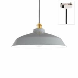グレー メルクロス製ペンダントライト #002987＋#001854(GY)＋LD2621 MR-0120E-GY