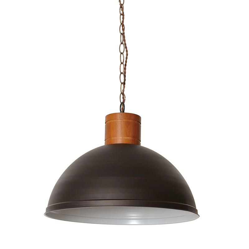 アンティークブラウン エルックス製ペンダントライト LC10927-BR+LD2602 EX-0040E-BR