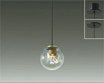 虹色ラスター ダイコー製ペンダントライト DPN-41772YG DA-1300B-CL