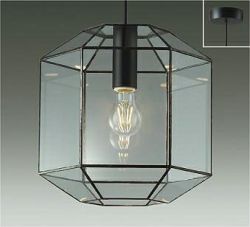 ステンドガラス（クリア） ダイコー製ペンダントライト DPN-41803Y DA-1410W-CL