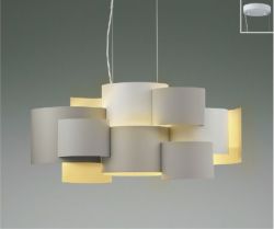 グレージュ コイズミ製ペンダントライト AP54239 KO-1340E-BG