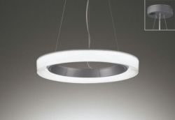 乳白×チャコールグレー  Φ600  ～10畳 オーデリック製ペンダントライト OC257207BR OD-1991E-GY