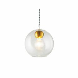 クリア×ゴールド インターフォルム製ペンダントライト LT-4481 IF-1031E-CL