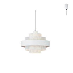 トゥルーホワイト インターフォルム製ペンダントライト LT-4532WH IF-1090E-WH