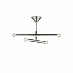 シルバー4灯 インターフォルム製シーリングライト LT-4539 IF-1160E-SV